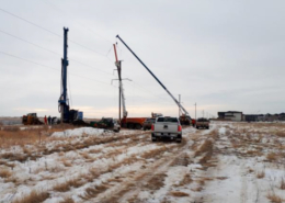 SaskPower QESS & QE18 Aspen Ridge Foundations