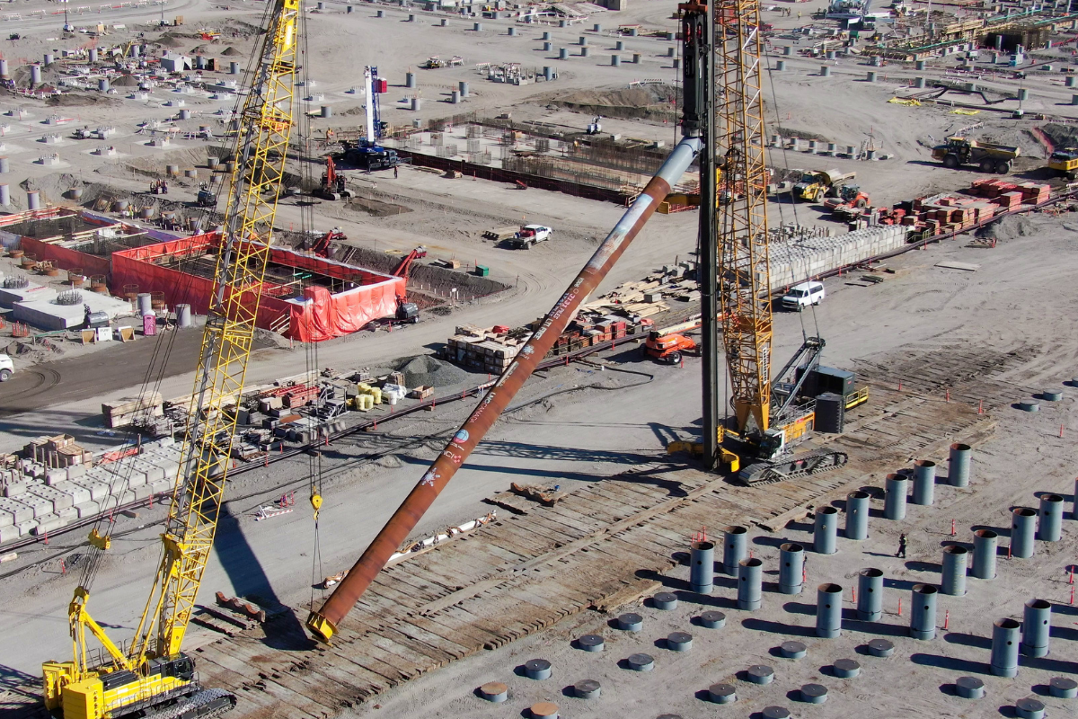 jobsite photos from above