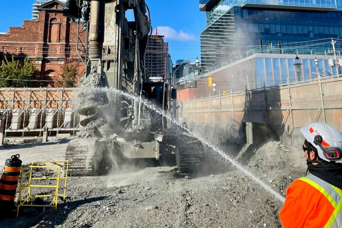 Soletanche Bachy Canada: Ontario Line