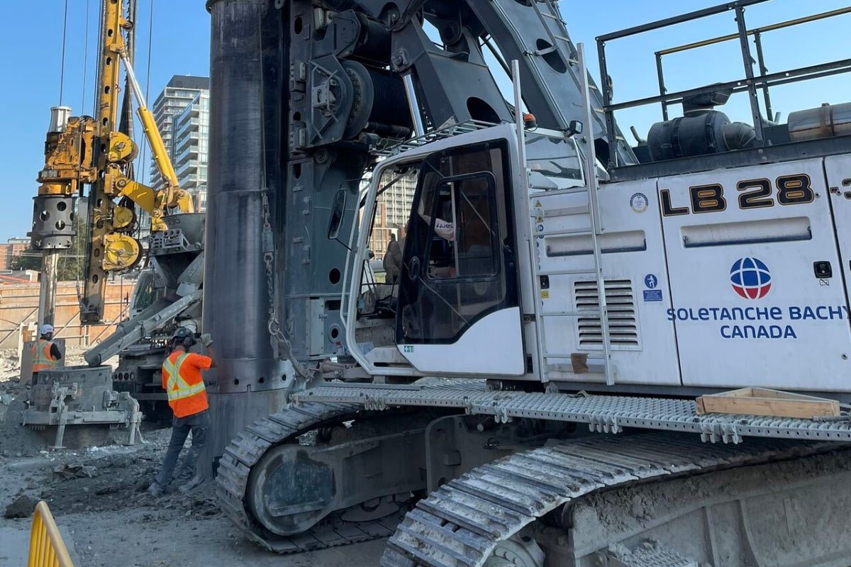 Soletanche Bachy Canada: Ontario Line