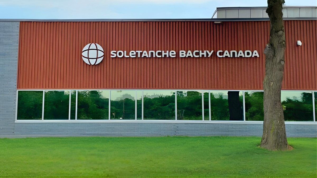 Soletanche Bachy Canada head office in Hamilton, ON Outside view of the SB Canada head office building in Hamilton