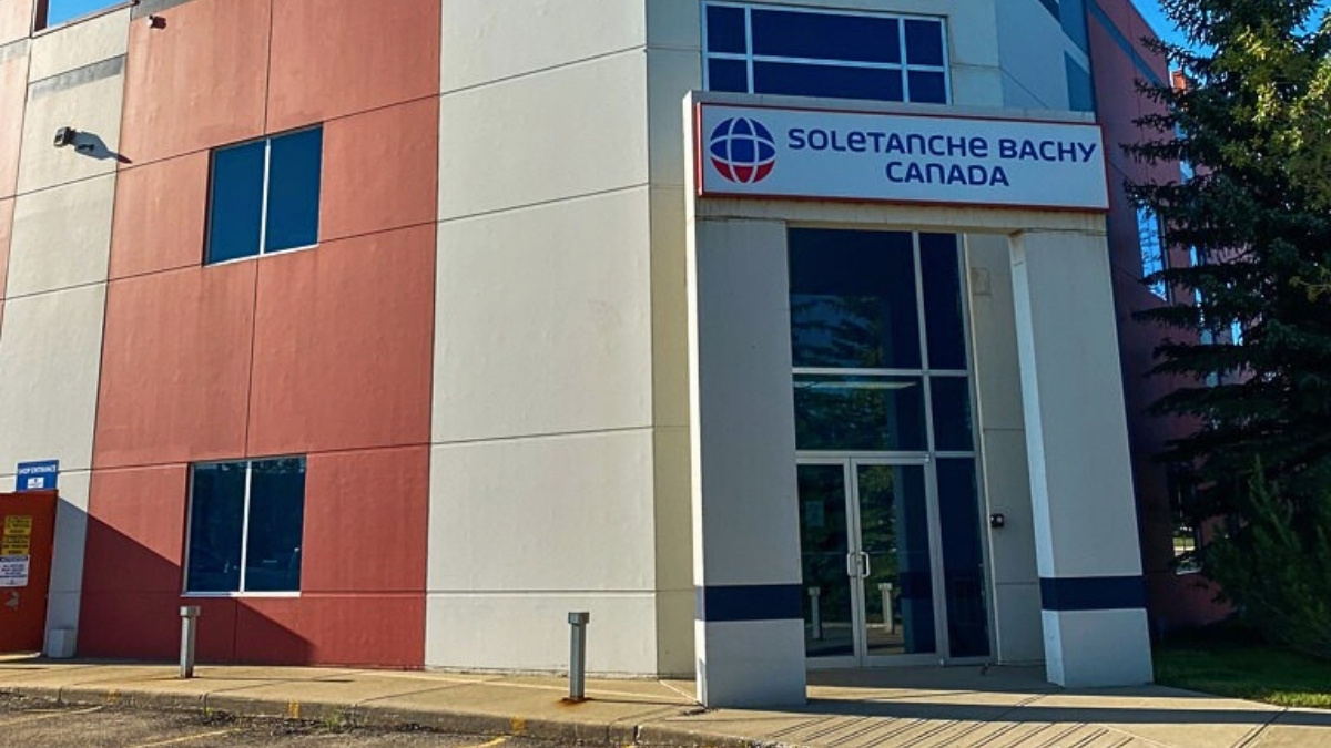 Soletanche Bachy Canada office in Calgary, AB Outside view of the SB Canada office building in Calgary