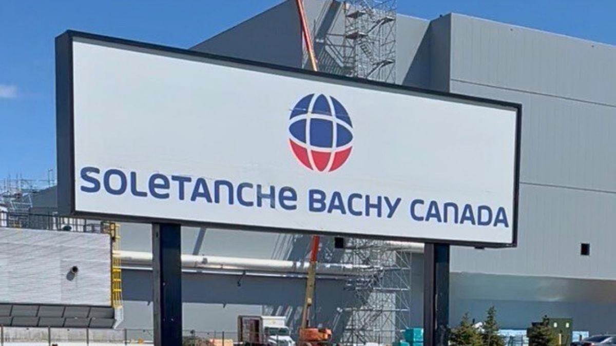 Soletanche Bachy Canada yard in Hamilton, ON Outside view of the SB Canada Yard in Hamilton